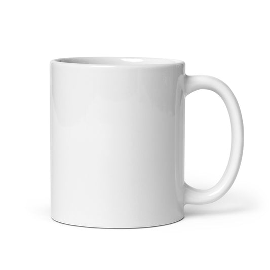 Renewable Energy is Groovy White glossy mug