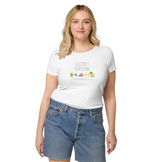 Electrify Everything Women’s organic t-shirt