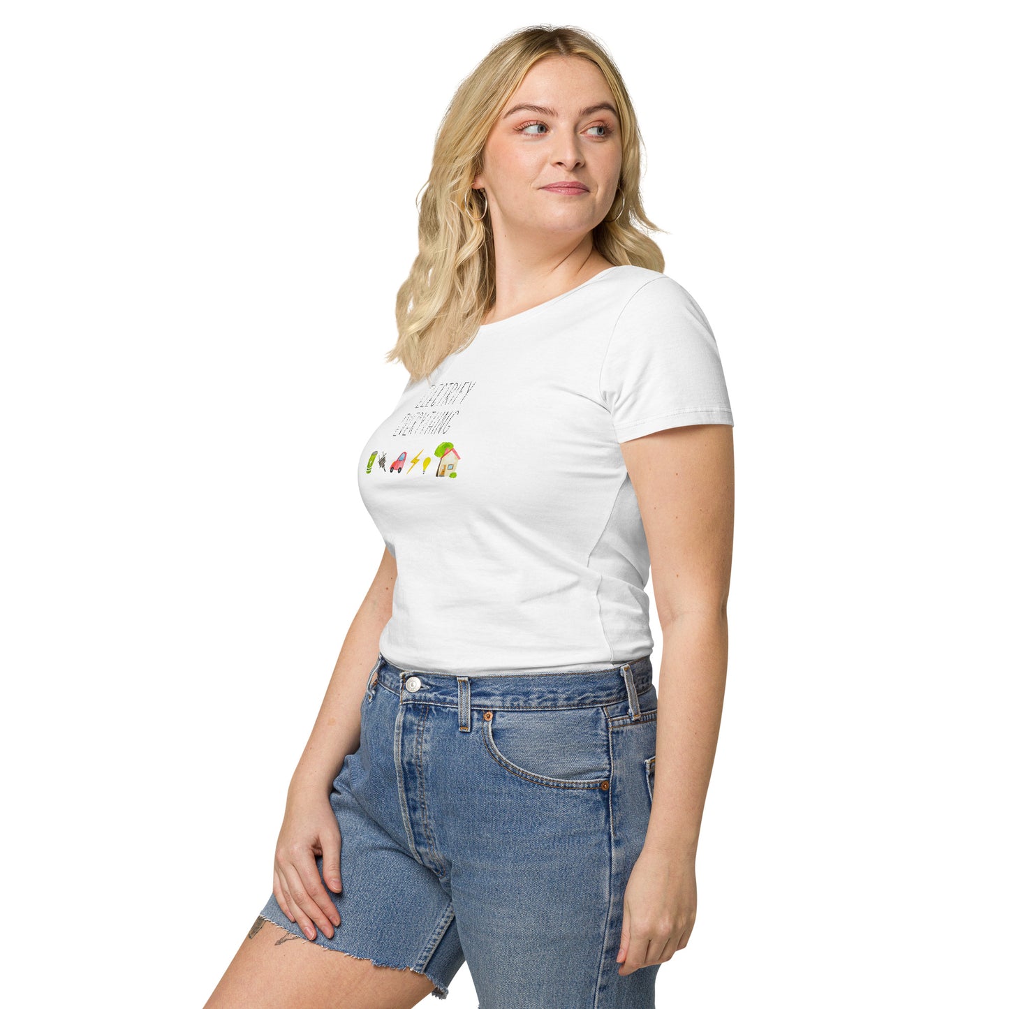 Electrify Everything Women’s organic t-shirt