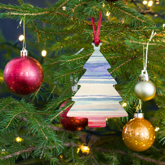 Climate Stripes ornaments