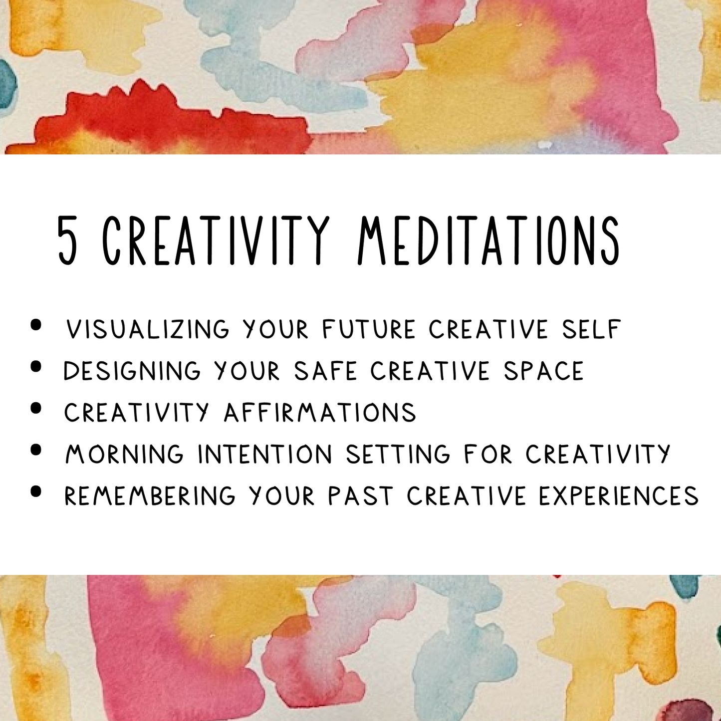 5 Creativity Meditations (Digital Download)