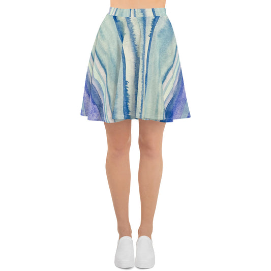Climate Stripes Skater Skirt