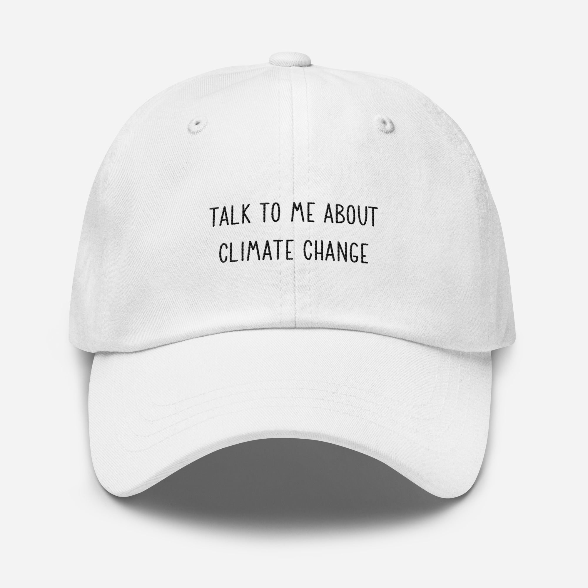 Talk to me about climate change hat – nicolekelner