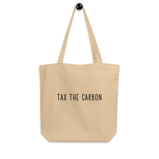 Tax the carbon Tote Bag