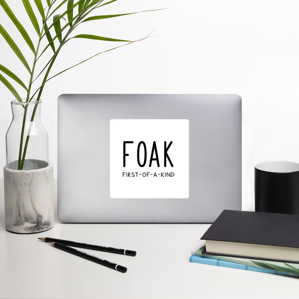 FOAK (First-of-a-Kind) Stickers