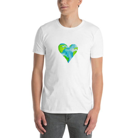 Earth Day Heart Unisex T-Shirt