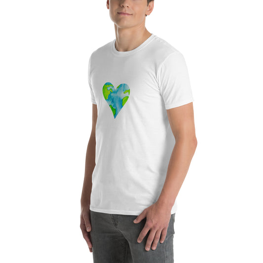 Earth Day Heart Unisex T-Shirt