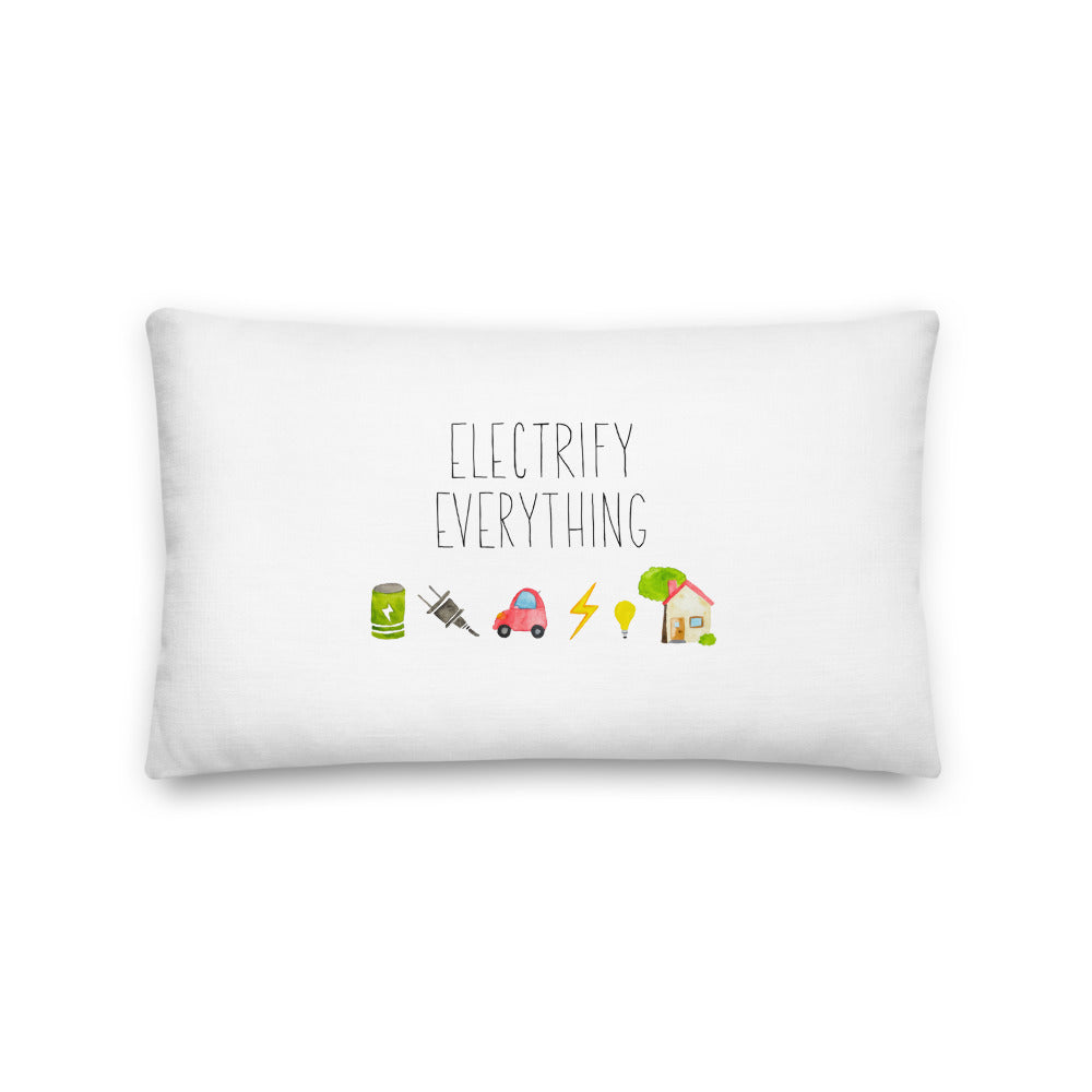 Electrify Everything Pillow
