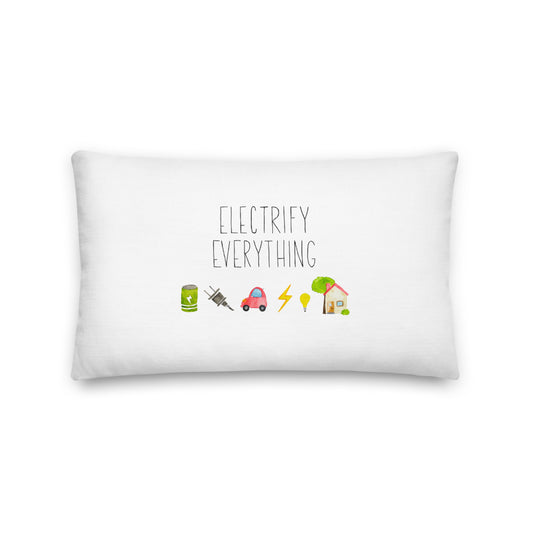 Electrify Everything Pillow