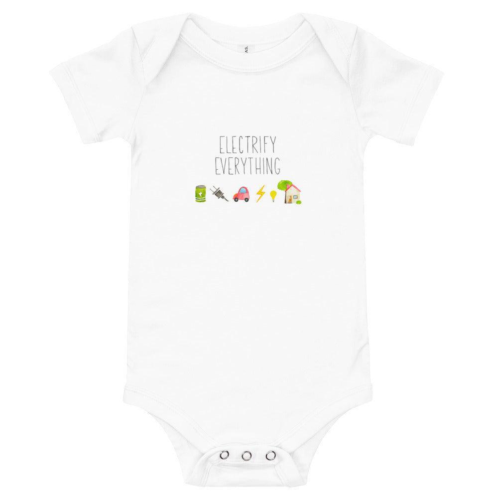 Electrify Everything Baby Onesie