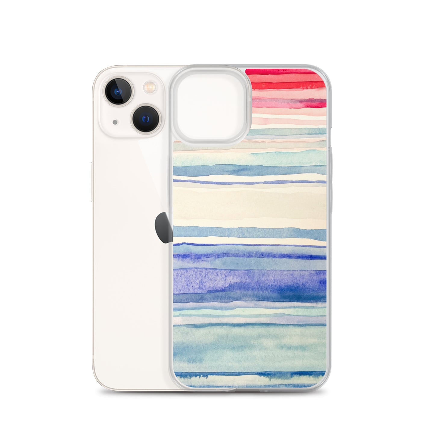 Climate Stripes iPhone Case