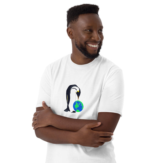 Penguin and Earth Short-Sleeve Unisex T-Shirt
