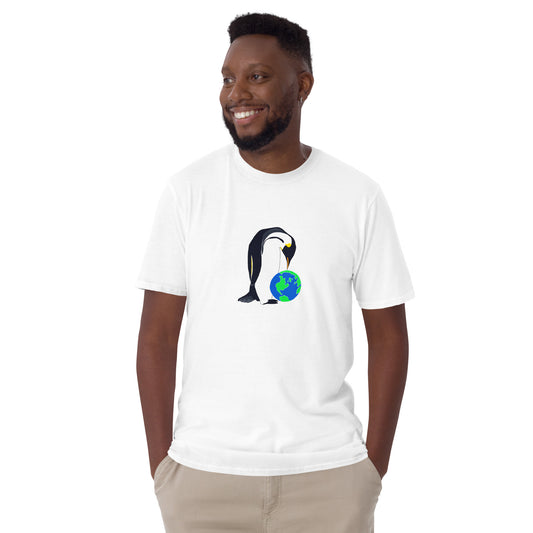 Penguin and Earth Short-Sleeve Unisex T-Shirt