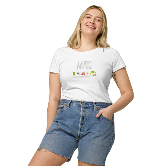 Electrify Everything Women’s organic t-shirt